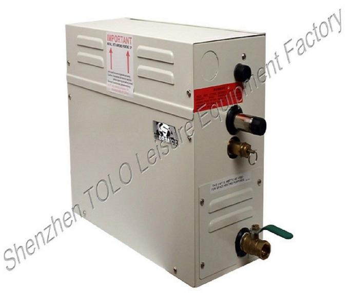 Stainless Steel Steam Spa Generator Auto Control With Painted Carbon Steel Housing