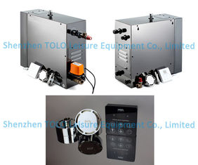 China 4.0kw Black Polished Sauna Steam Generator Steam Bath Generator For Steam Room supplier