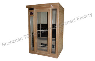 China Hemlock Far Infrared Sauna Room , Outdoor Spa Sauna For 2 Person supplier