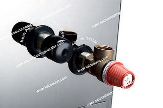China 15KW 400V Electric Steam Shower Generator With Self Flushing Heating Element supplier