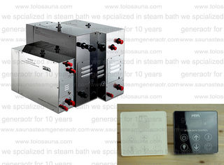 China Automatic Steam Bath Generators Wet Steam Sauna 4.5kw 20.5A / 6.8A supplier