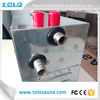China 5 kw Electrical Commercial Steam Generator Cuboid 240v for 6m³ factory