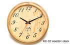 China OEM Sauna Accessories waterpoof , wooden clock round for sauna room factory