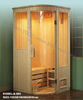China Dry Steam Traditional Sauna , Electric Pine / Cedar / Hemlock Sauna Rooms factory