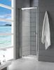 China 6mm Tempered Glass Fully Enclosed Shower Cubicle Frameless Sliding 800 Ã— 1850mm company