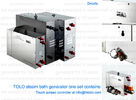 China 7kw 380V residential Steam Bath Generator , Home steam electric generators factory