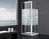 China Sliding Bathroom Glass Enclosed Showers Frameless Glass Shower Doors exporter
